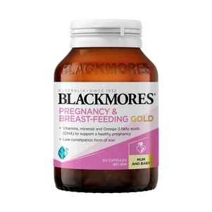 (PRE ORDER) Blackmores Pregnancy and Breastfeeding Gold 60 Capsules shelf life 2yrs